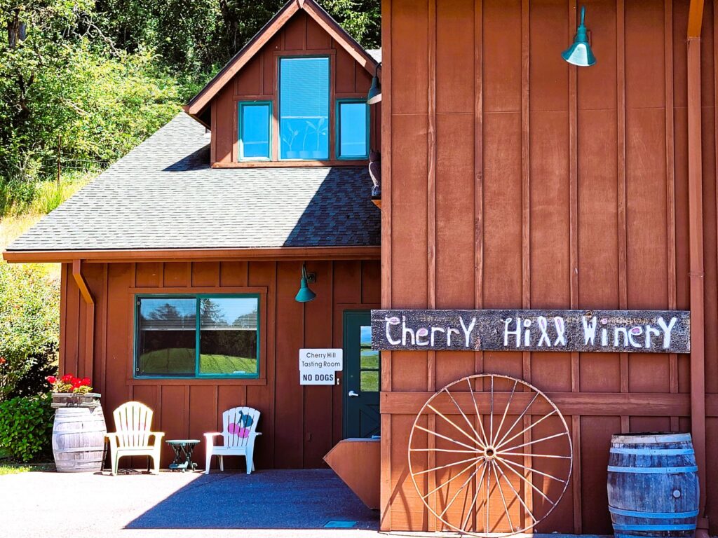 Cherry Hill Winery Tasting Room Oregon