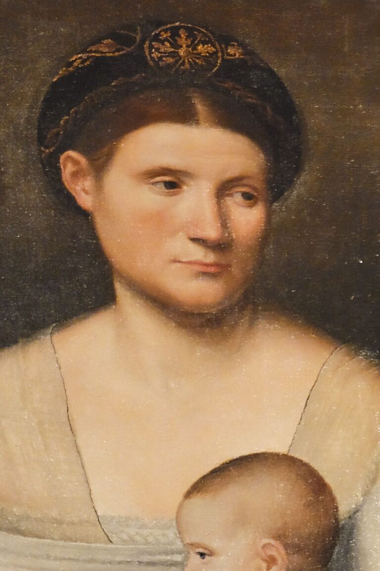 Borghese Gallery Bernardino Licinio Woman 1535