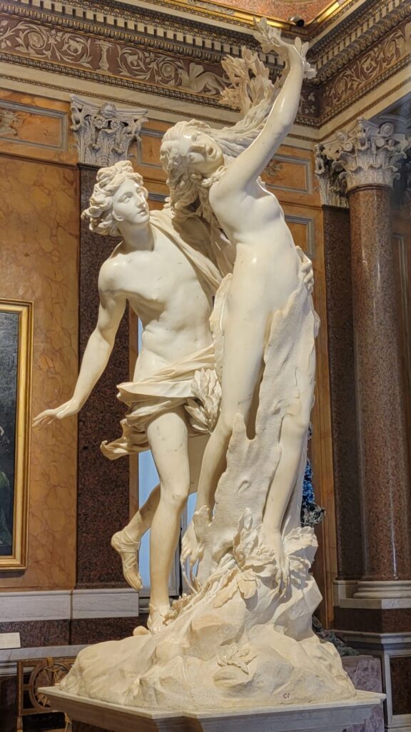 Borghese Gallery Bernini Apollo and Daphne Full Length