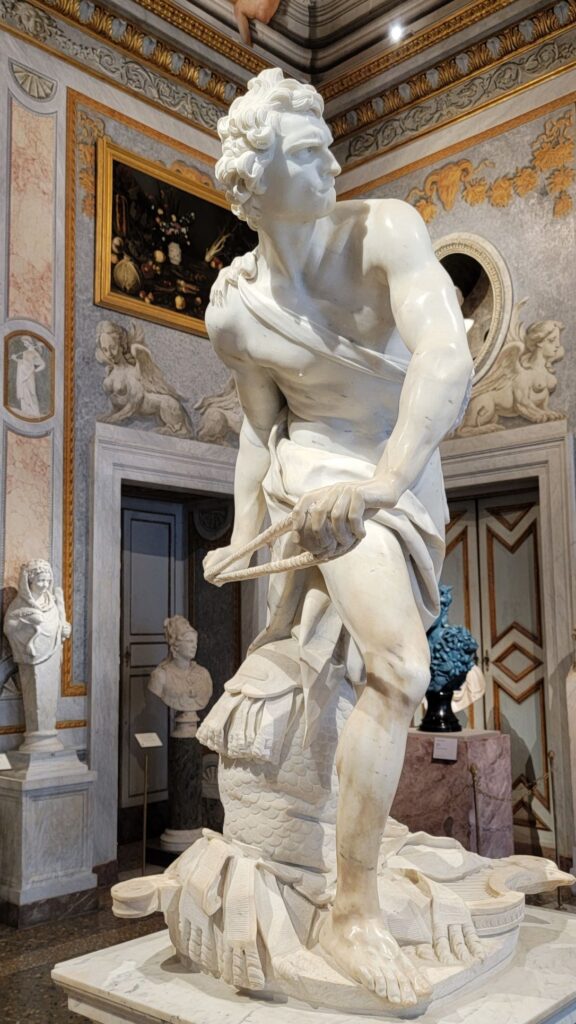 Borghese Gallery Bernini David Front