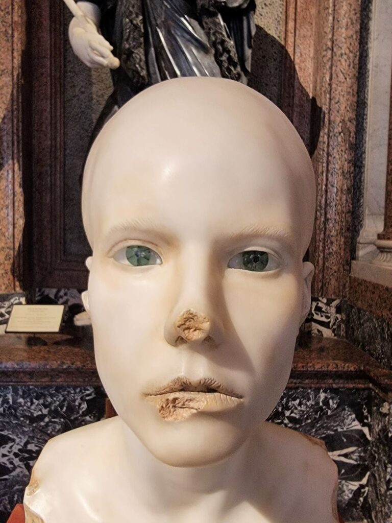 Borghese Gallery Damian Hirst Conehead Bust