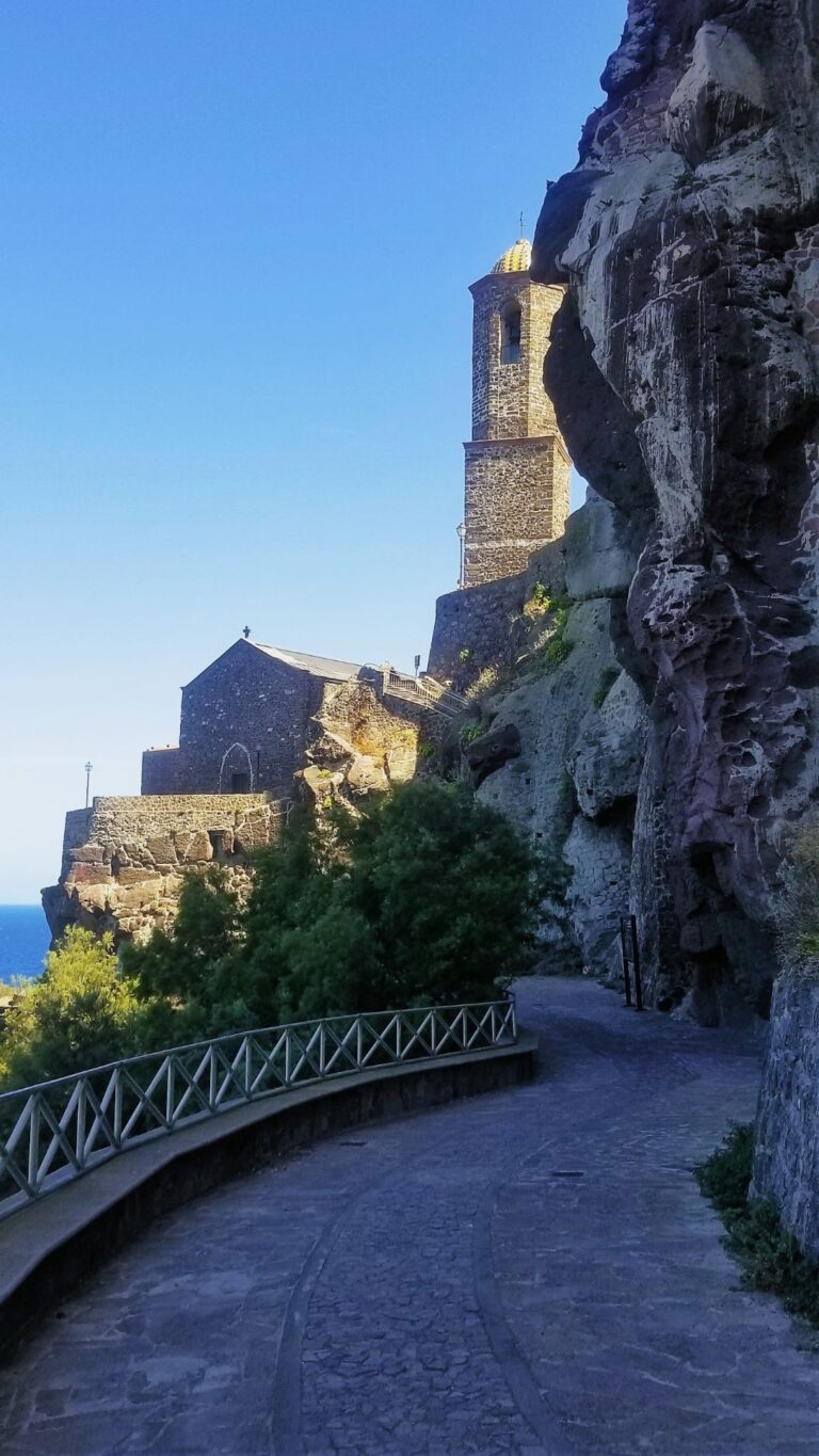 Castelsardo Cathedral in View