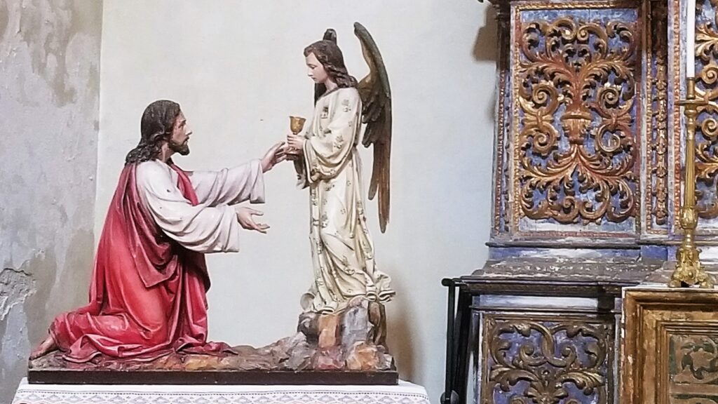 Castelsardo Jesus and Micheal the Archangel