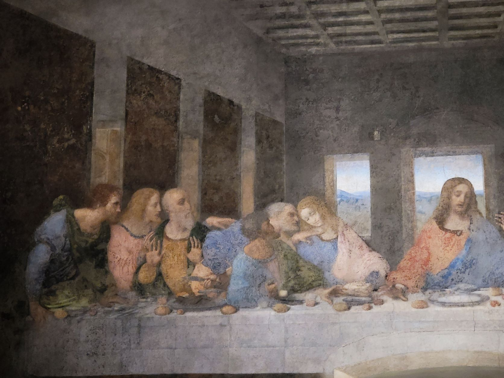 Last Supper Left