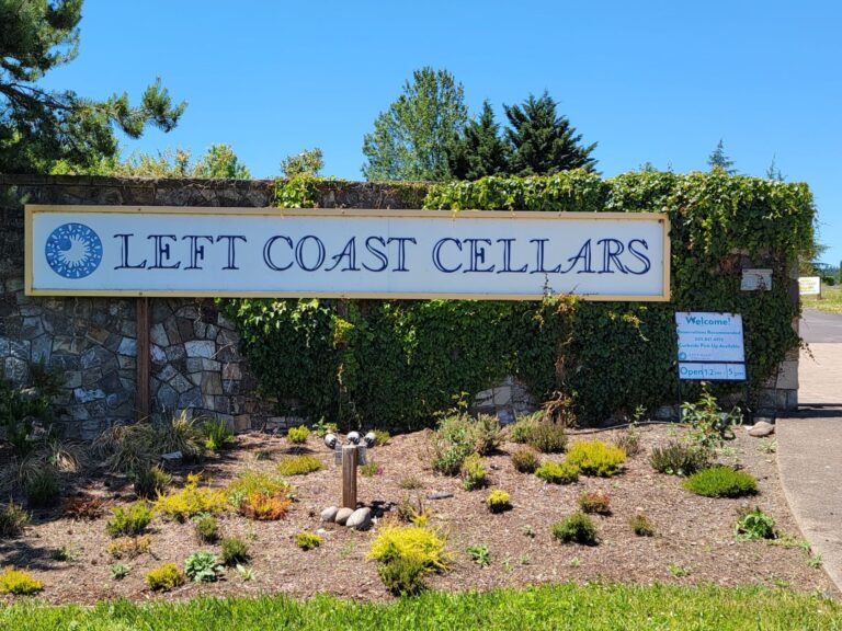 Left Coast Cellars Entrance