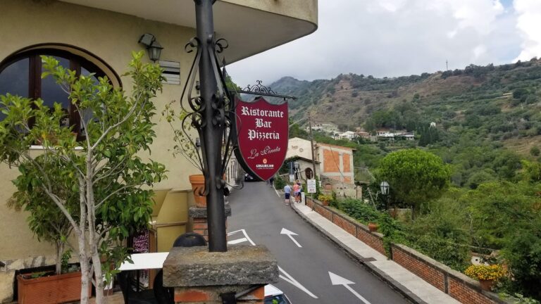 La Pineta Restorante Savoca Sicily