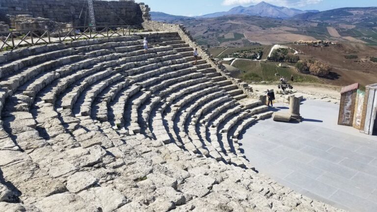 Segesta Amphitheatre left