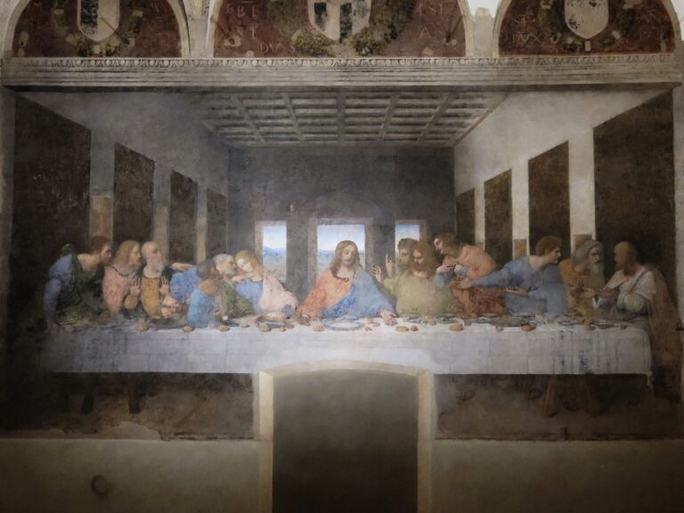 The Last Supper in Maria delle Grazie Milano