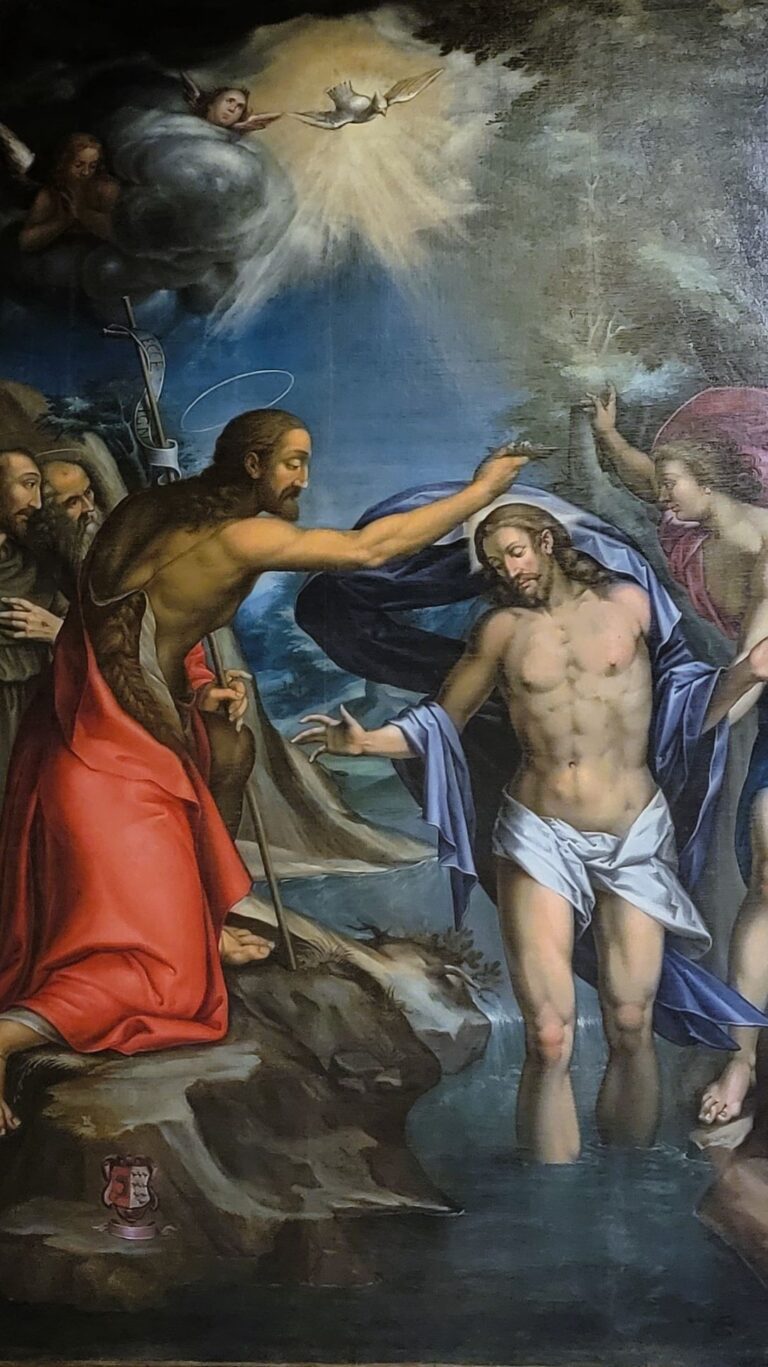 Baptism of Jesus - Giovanni Angelo Dolce