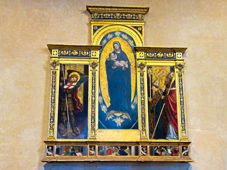 Triptych of Defendente Ferrari 1520
