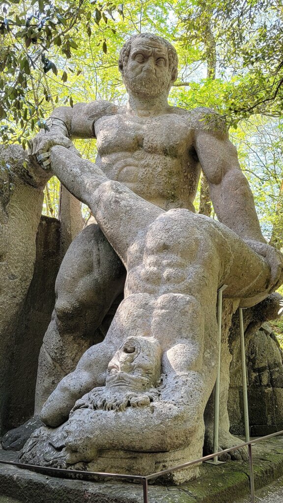 Hercules and Cacus - Sacra Bosco Italy