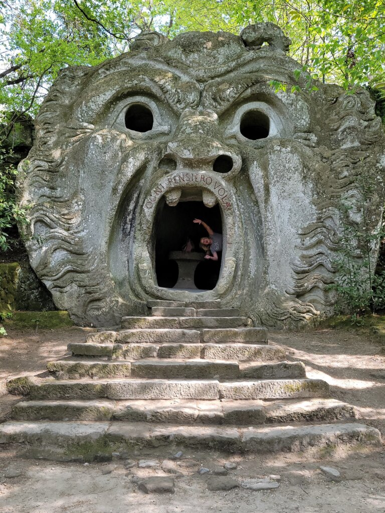 Orcus Mouth at Sacro Bosco Italy