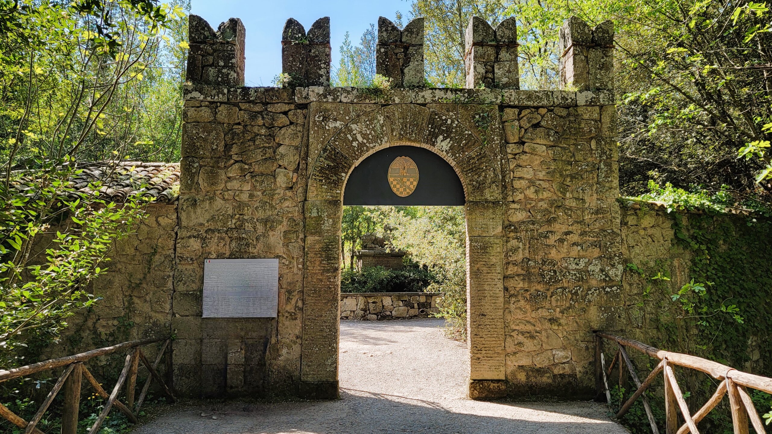Sacro Bosco Castle Entrance Gate