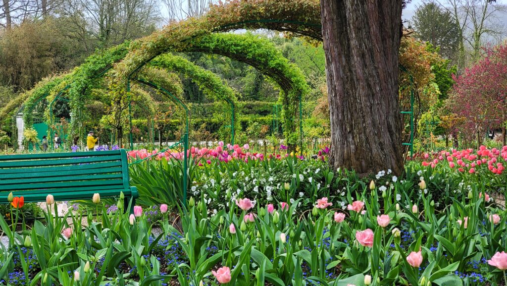 Monet’s Giverny ~ Like Stepping into One of His Paintings! 4 Giverny Arbors and the oak