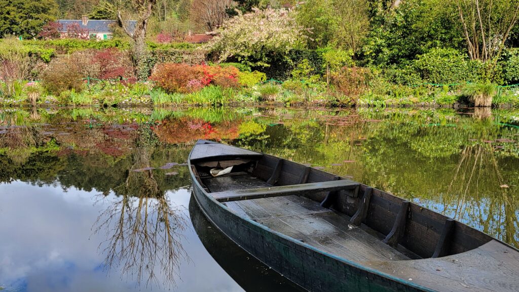 Monet’s Giverny ~ Like Stepping into One of His Paintings! 10 Giverny Beautiful Black Boat