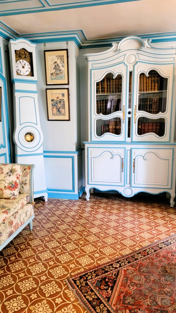 Monet’s Giverny ~ Like Stepping into One of His Paintings! 13 Giverny Blue Sitting Room