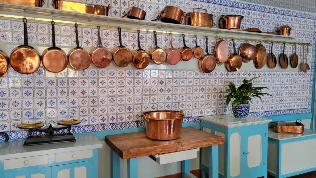 Monet’s Giverny ~ Like Stepping into One of His Paintings! 22 Giverny Kitchen Copper