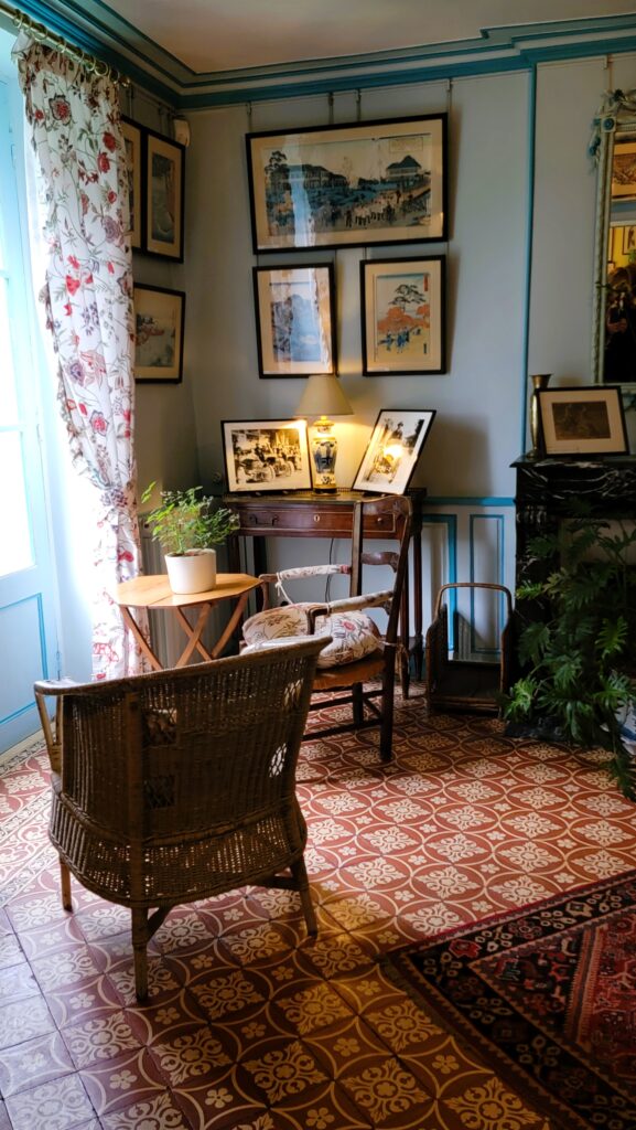 Monet’s Giverny ~ Like Stepping into One of His Paintings! 14 Giverny Sitting Room View