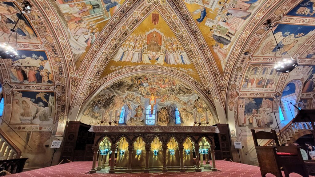The Basilica of St. Francis of Assisi ~ A Glorious Tribute to a Humble Servant 9 Lower Basilica Main Alter